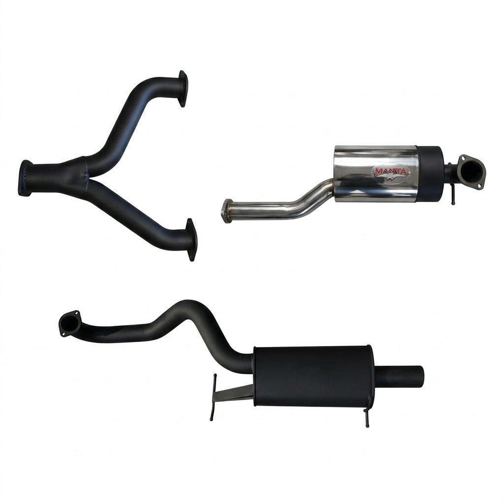 Manta | 3" Cat Back Exhaust System with Muffler/Muffler | Ford Falcon BA BF V8 Sedan & FPV GT 2002–2008