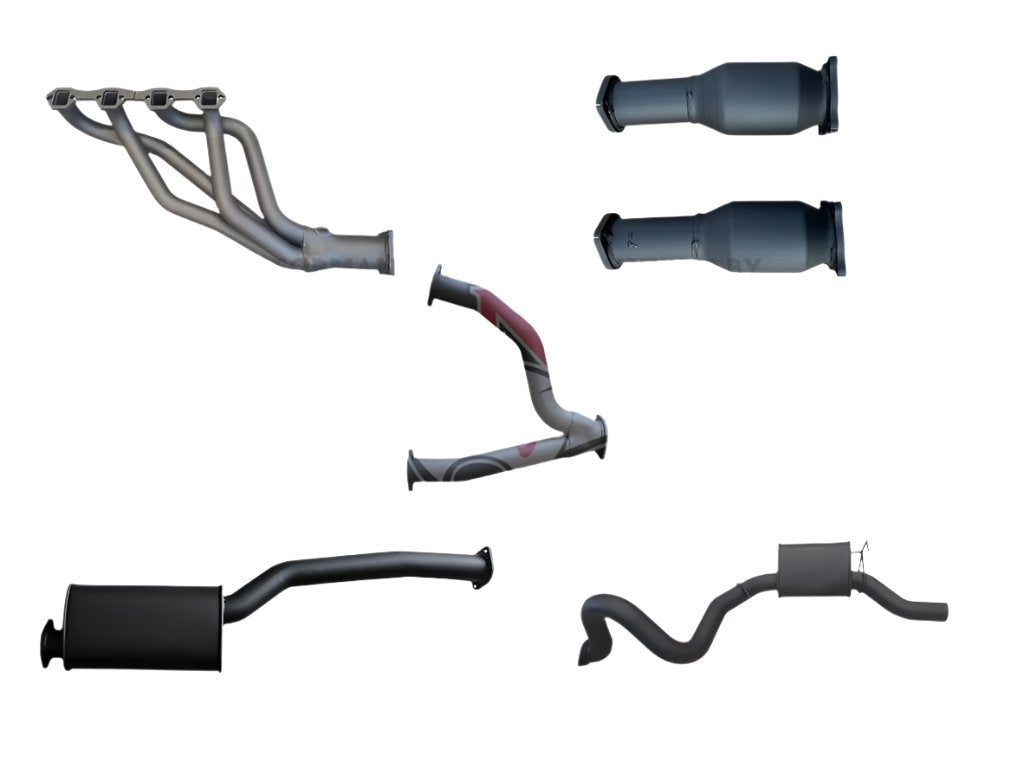 Manta | 3″ Full Exhaust System with Extractors Mufflers | Ford Falcon EB ED EF EL 5.0L V8 Sedan 1991–2002