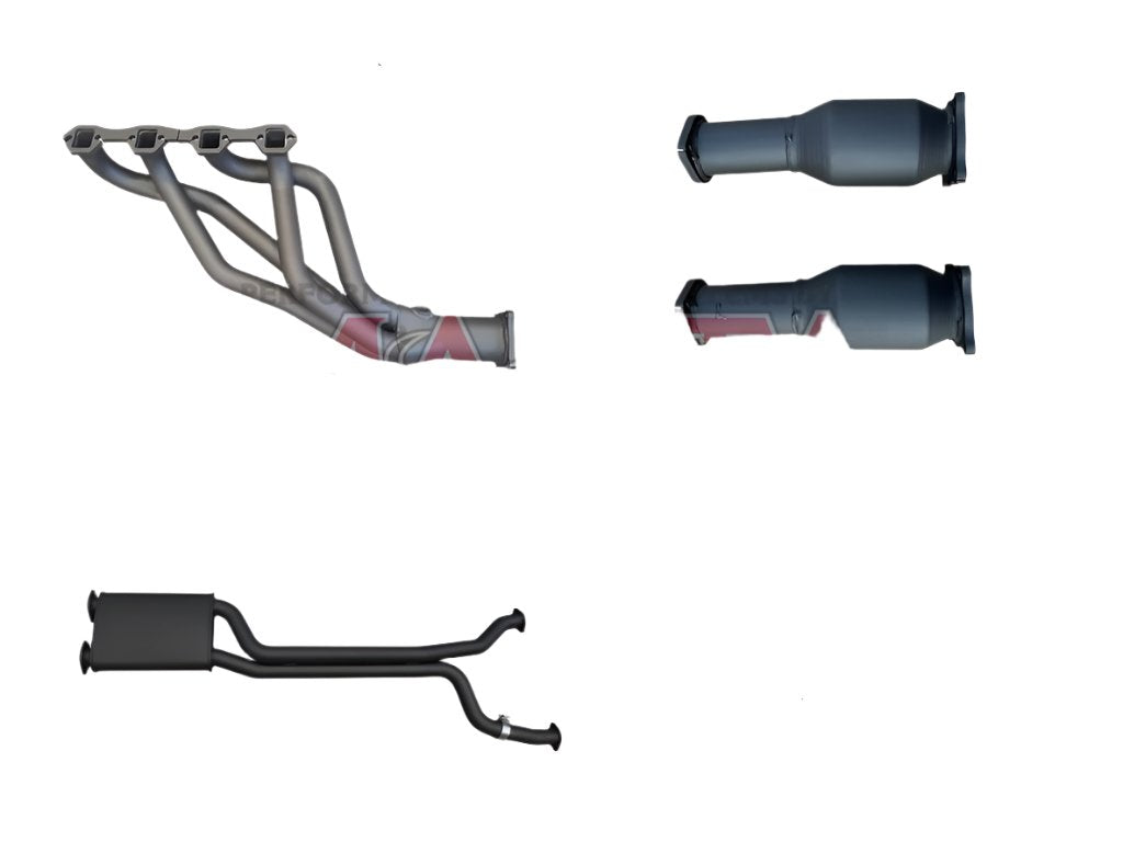 Manta | Twin 2.5″ Full Exhaust System with Extractors | Ford Falcon EB ED EF EL 5.0L V8 Sedan 1991–2002