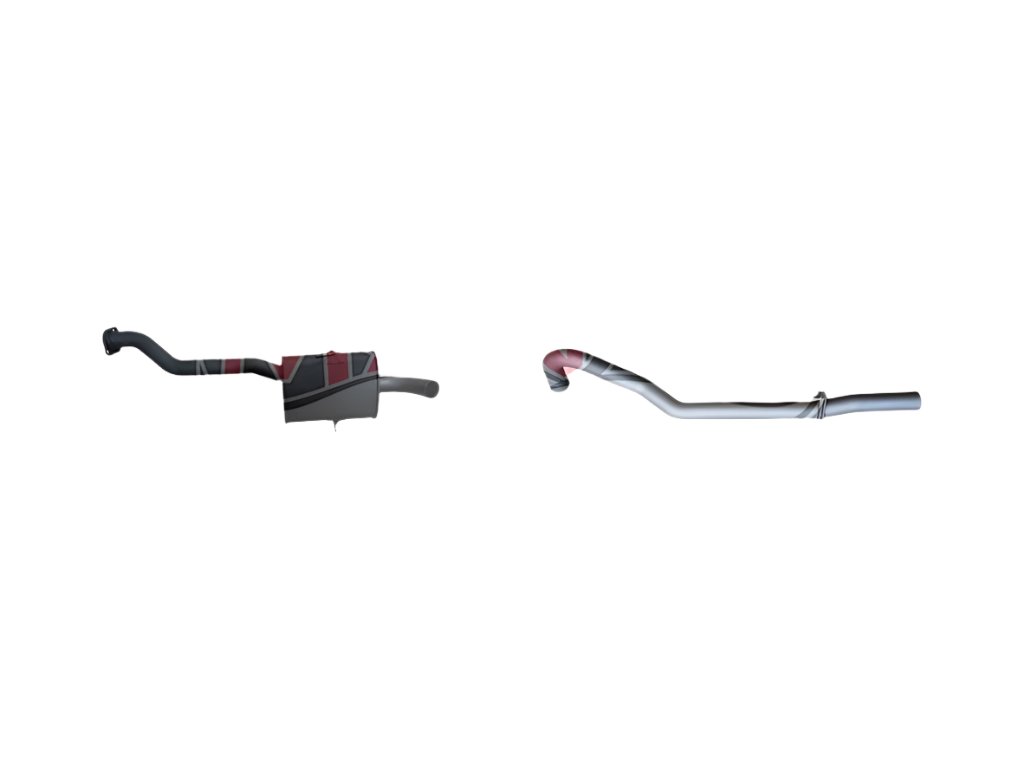 Manta - Holden Commodore Sedan (1995-1997) VS 3.8L V6 Sedan, live axle 3.8L 2.5in Catback Muffler/Tailpipe