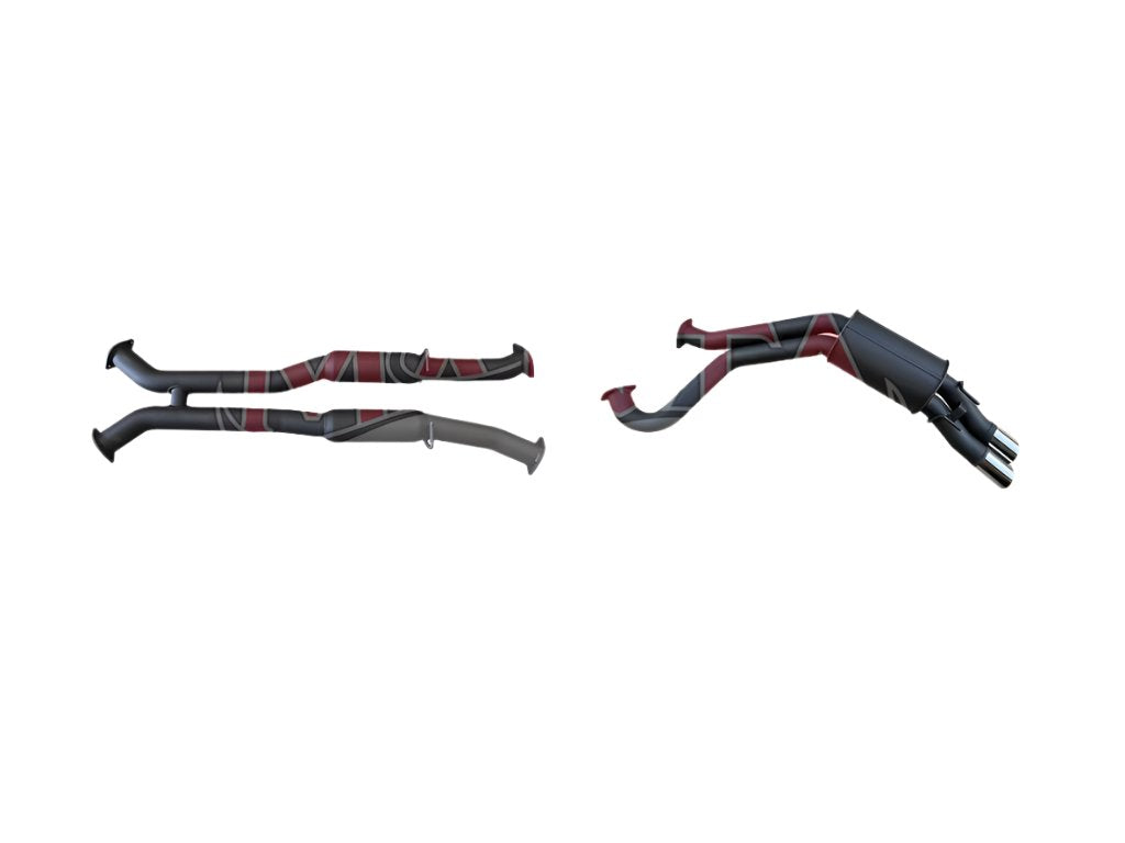 Manta | Dual 3″ Cat Back Hotdog/Muffler | HSV VY Clubsport GTS Senator 5.7L V8 Sedan 2002–2004
