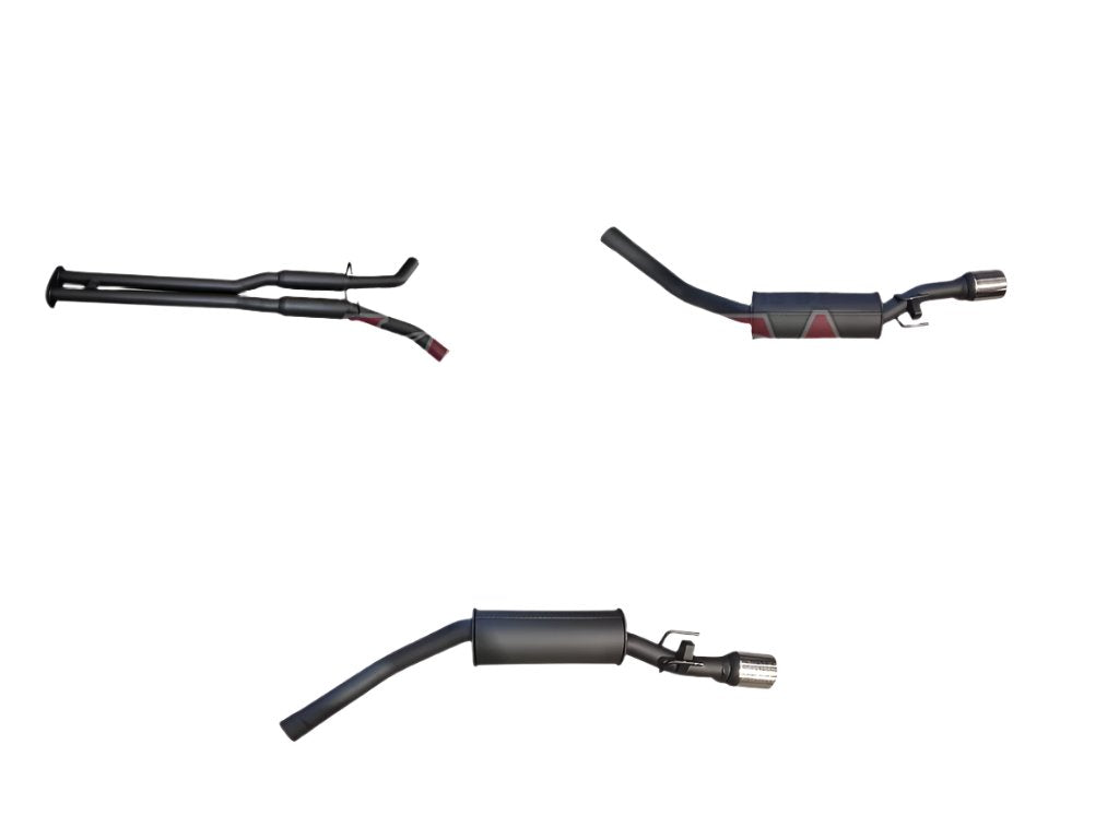 Manta | Twin 2.5″ Cat Back Exhaust System with Hotdog/Muffler | HSV VZ Maloo 6.0L V8 Ute 2004–2007