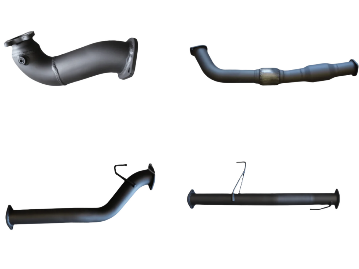 Manta | 3in Turbo Back with Cats & Muffler | Holden Colorado RC 3.0L SWB 2010–2012