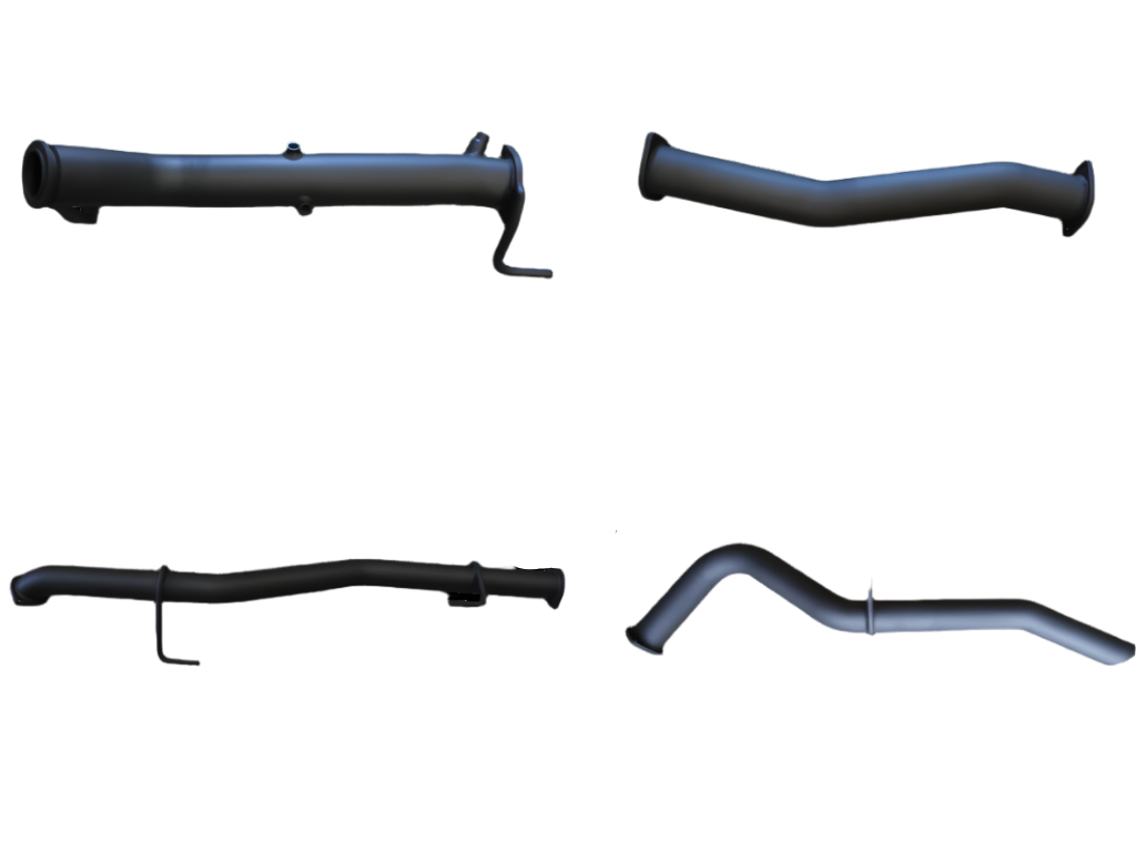 Manta | 3″ Turbo Back Exhaust Pipe Only No Cat | Mercedes-Benz X-Class 2.3L Ute 2017–2020