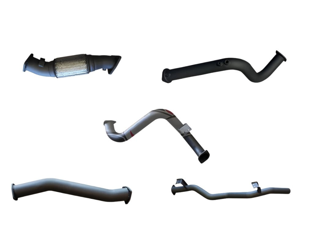 Manta - Toyota Landcruiser VDJ78 V8 Troopy 3in Turbo Back Pipe Only, DPF model