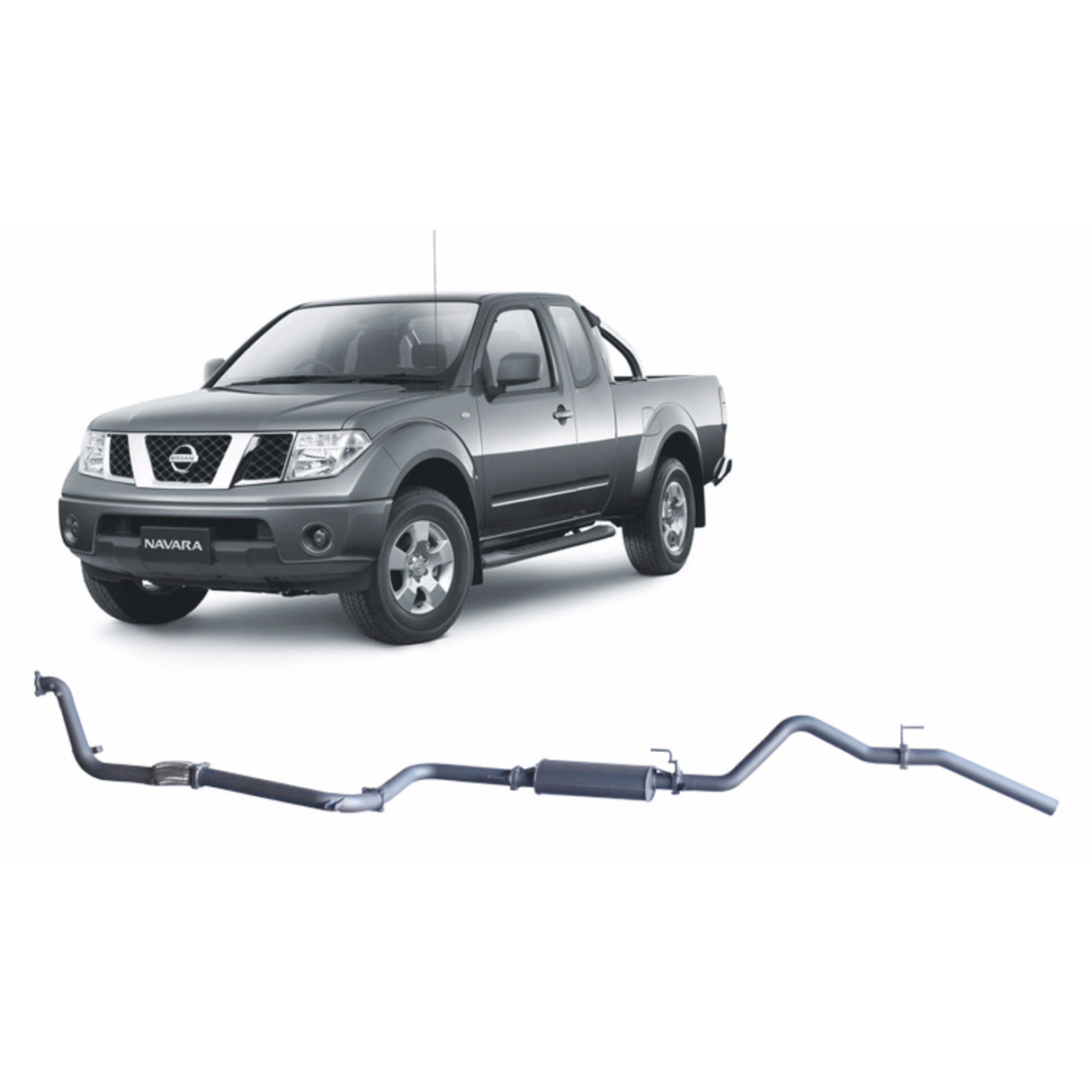 Redback Extreme Duty - Nissan Navara D40 (2007 - 2015) 2.5L Performance Exhaust System