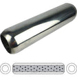 Redback - 3" Hotdog Centre/Centre 305x101mm Round Stainless 409 Megaflow