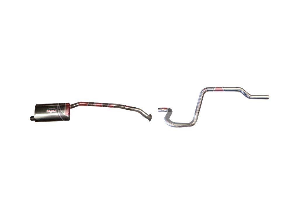 Manta | 2.5″ Cat Back Exhaust System with Muffler Tailpipe | Ford Falcon 4.0L 6Cyl Sedan 1988–2002