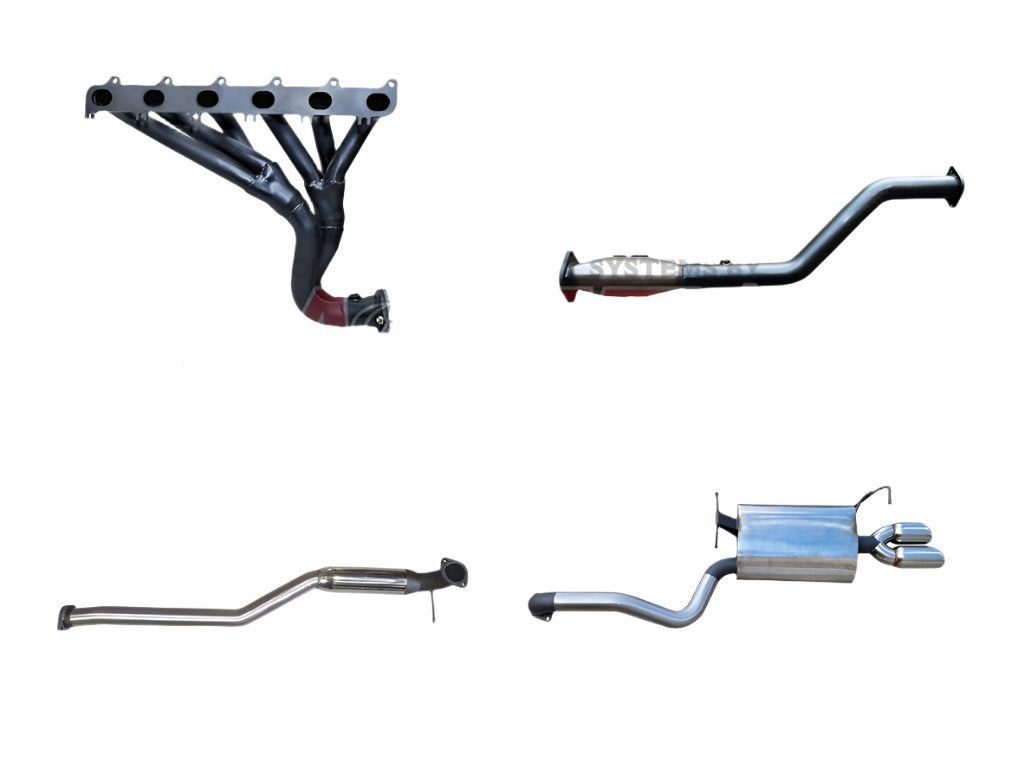 Manta | 2.5″ Full Exhaust System with Hotdog & Muffler | Ford Falcon FG 4.0L 6 Cylinder Sedan 2008–2016