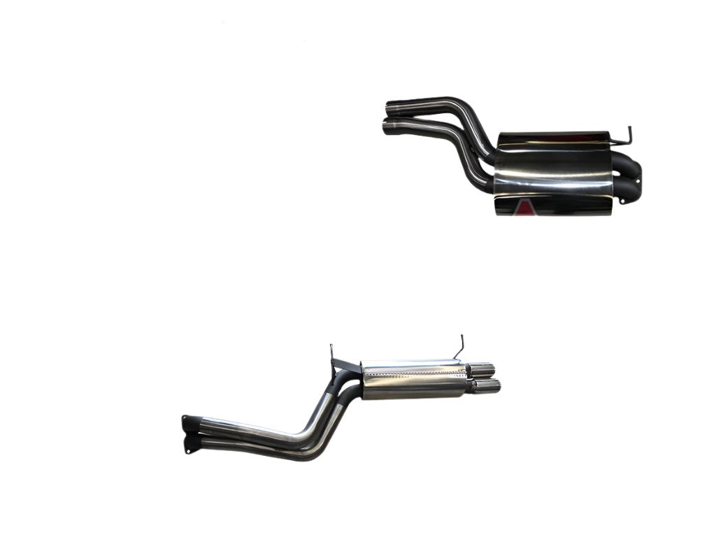 Manta | Twin 2.5″ Cat Back Exhaust System | Ford Falcon FG XR6 Turbo G6E Turbo FPV F6 Sedan 4.0L 2008–2016