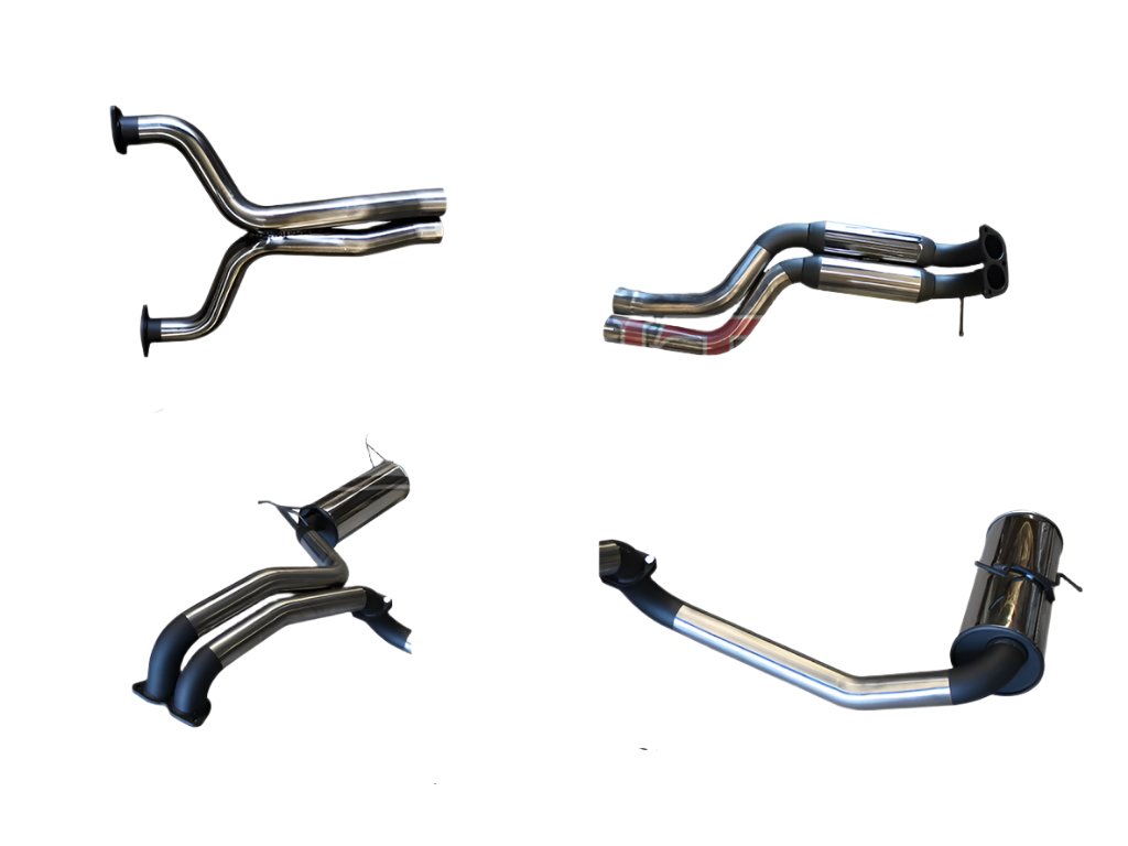 Manta - Ford Falcon FG V8 Sedan 2.5in L & R CatBack Hotdog/Muffler