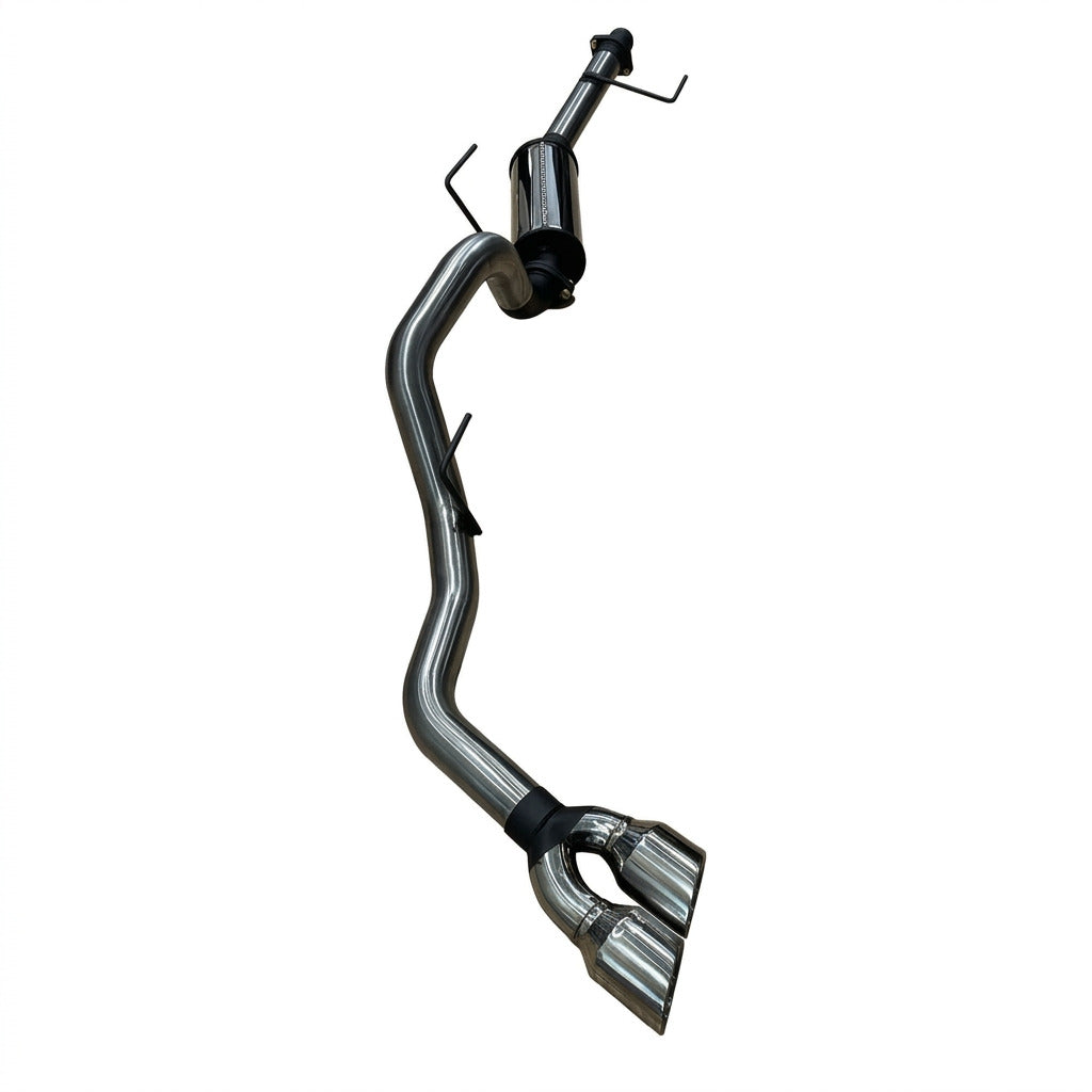 Manta | 3" Cat Back with Chrome Twin Side Exit Tips | Ford F150 3.5L V6 SWB LWB Ute 2023–2024