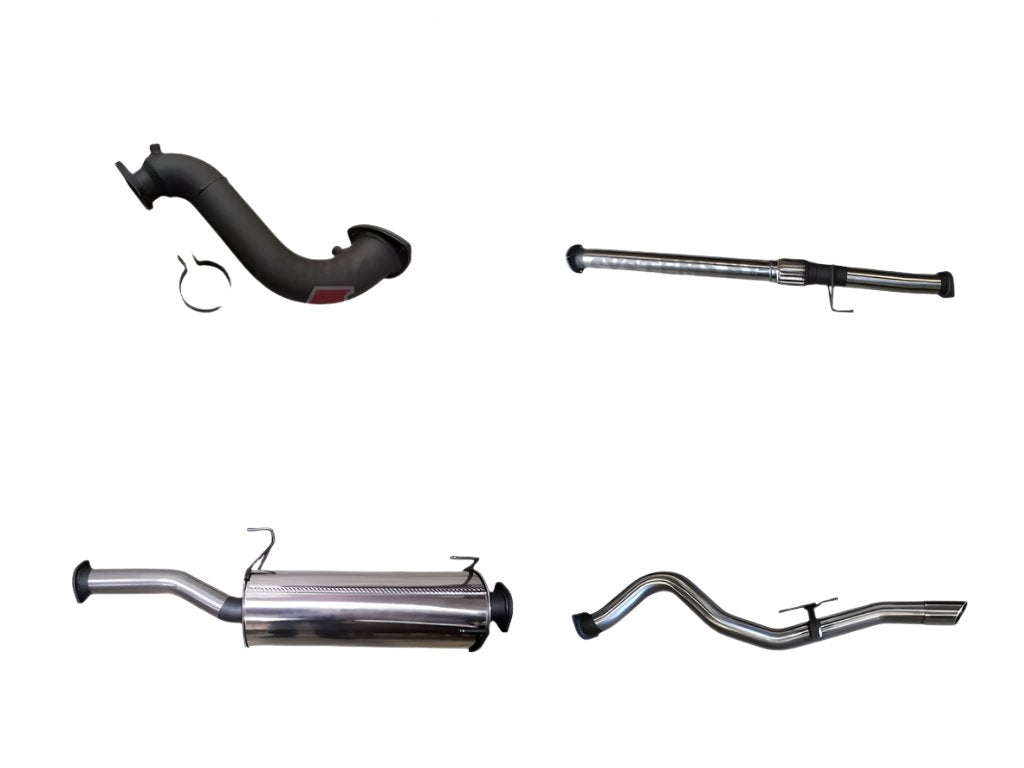 Manta | 3" Turbo Back Exhaust Without Cat | Holden Colorado RG 2.8L Ute 2012–2016