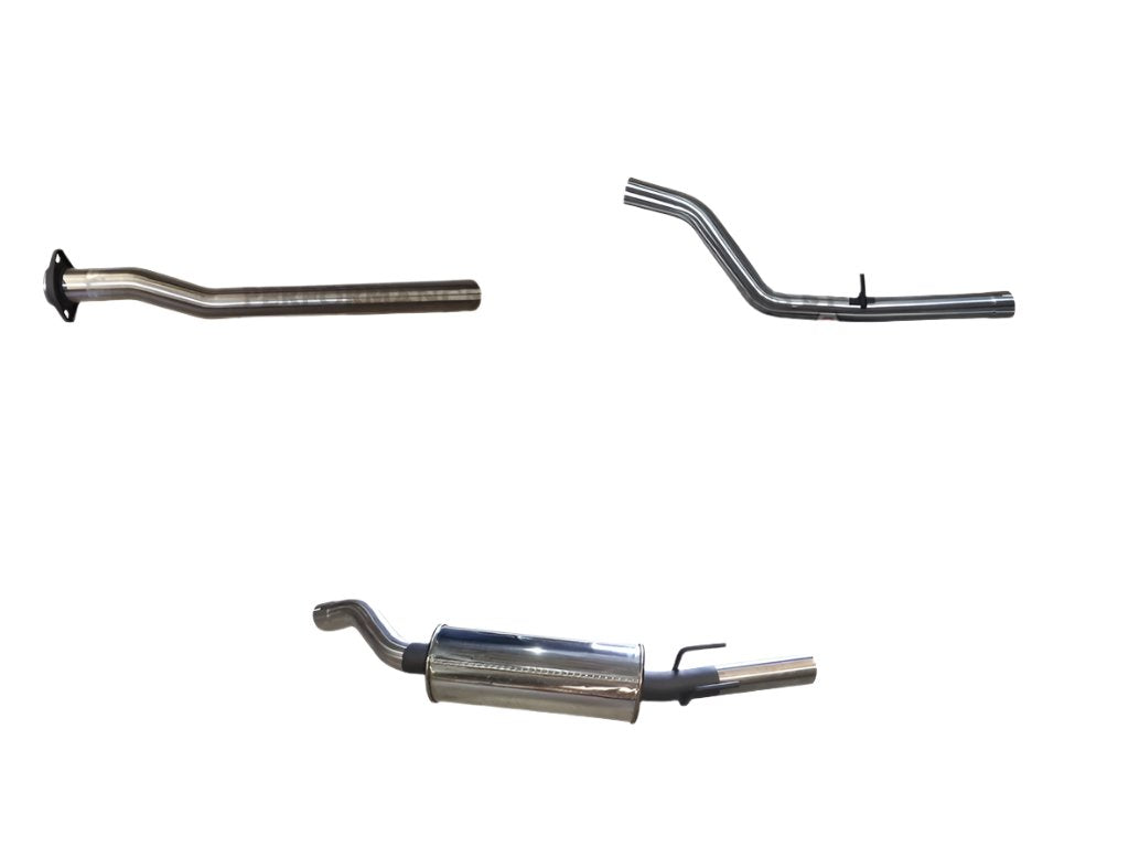 Manta | Single 2.5″ Cat Back Exhaust System Without Muffler | Holden Commodore VT VU VX VY 3.8L V6 Sedan Ute Wagon 1997–2004