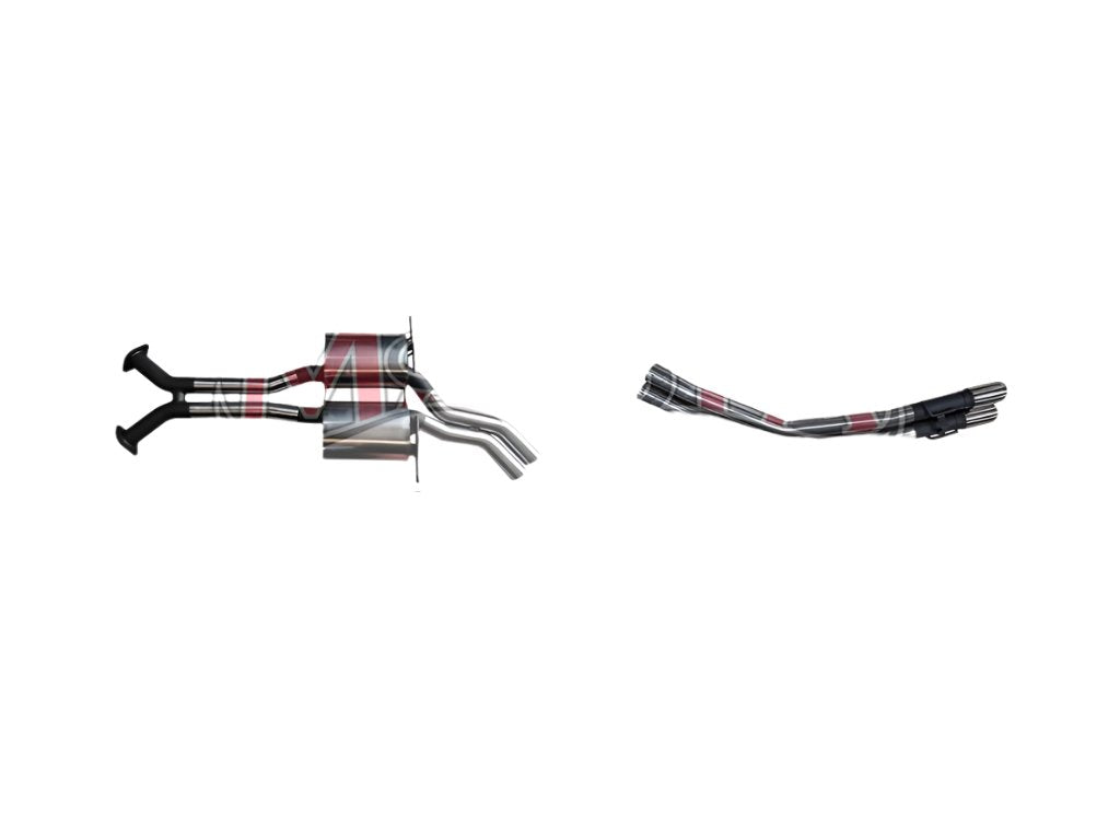 Manta | Dual 2.5″ Cat Back Exhaust System | Holden Commodore VT–VZ V8 Sedan 1997–2006