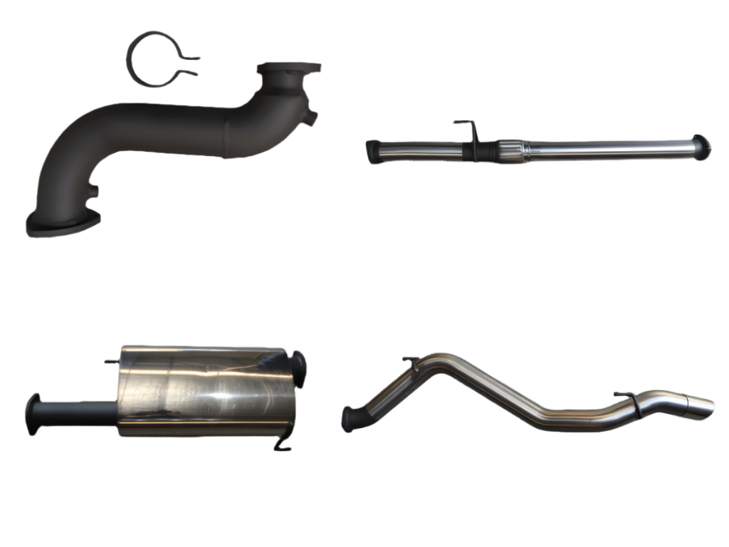 Manta | 3in Turbo Back without Cat & Muffler | Holden Trailblazer 2.8L Wagon 2016–2020