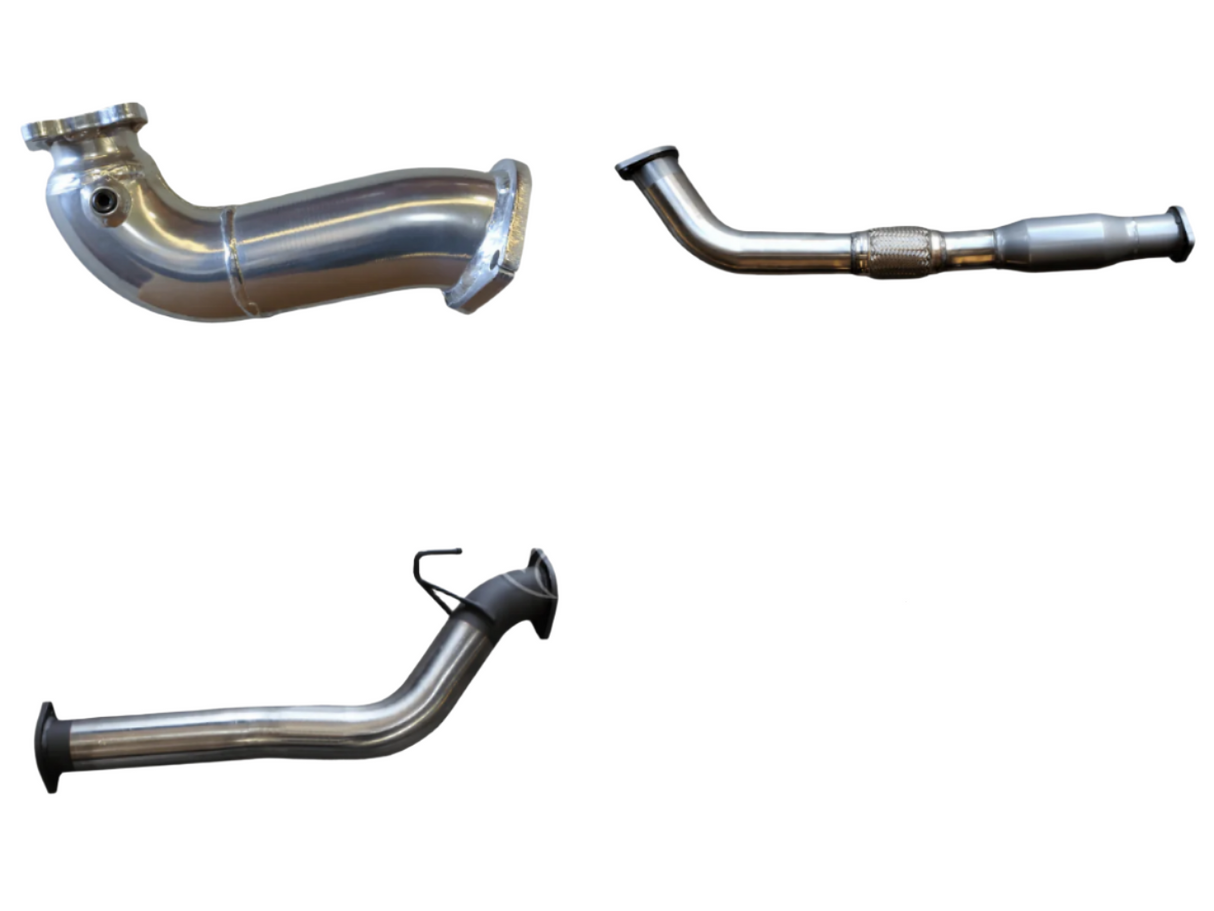 Manta | 3in Turbo Back with Cats & No Muffler | Holden Colorado RC 3.0L SWB 2010–2012