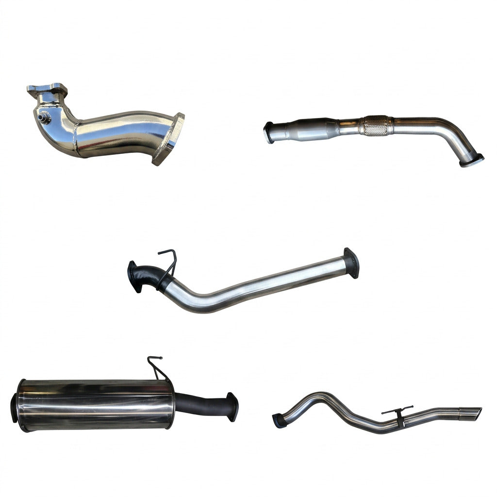Manta | 3″ Turbo Back Exhaust with Cat | Isuzu D-Max 3.0L LWB Cab Chassis 2010–2012