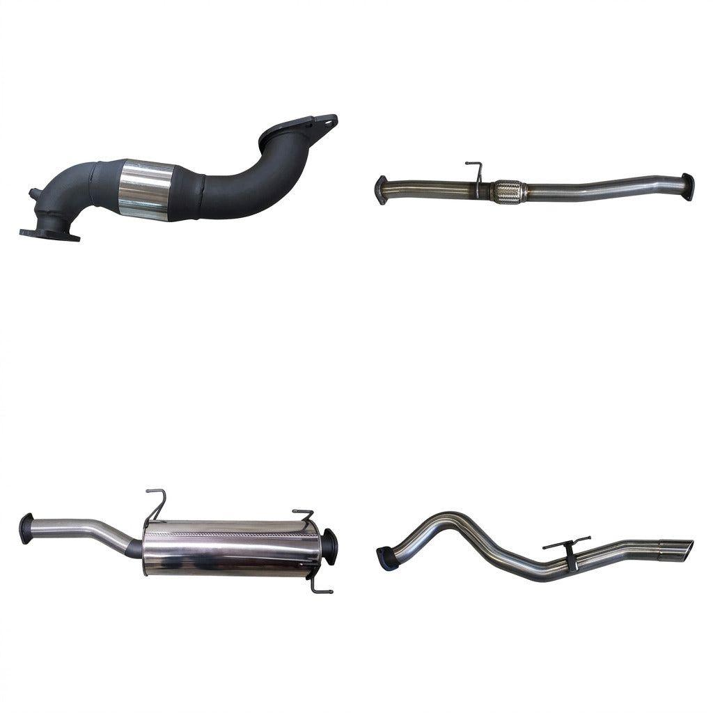 Manta | 3″ Turbo Back Exhaust System with Cat | Isuzu D-Max 3.0L CRD Ute 2012–2017