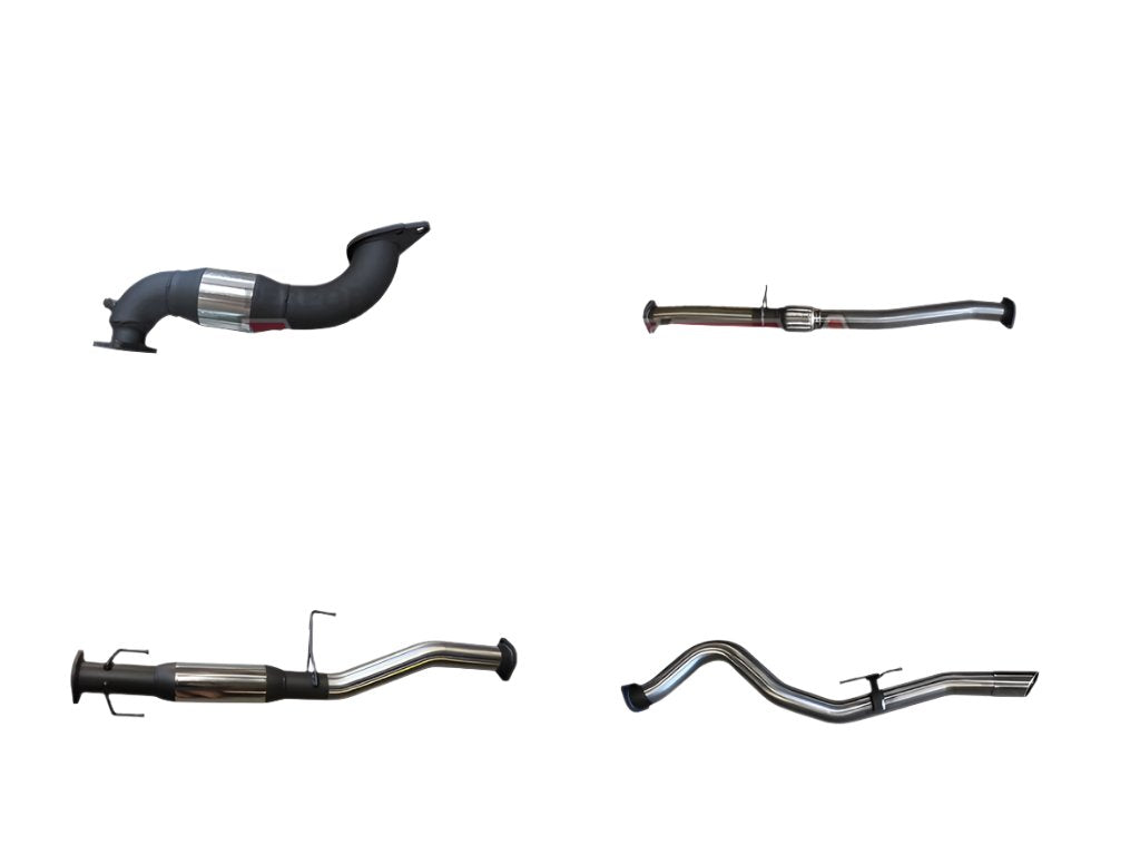 Manta | 3″ Turbo Back Exhaust System with Cat & Hotdog | Isuzu D-Max 3.0L CRD Ute 2012–2017