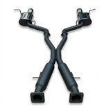 Manta - Jeep Grand Cherokee WK2 SRT 6.4L V8 - Twin 3" Cat Back Exhaust System with Chrome Tips - Hotdog/Muffler