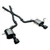 Manta - Jeep Grand Cherokee 2011+ WK2 SRT8 6.4L - 3" Twin Stainless Cat Back Exhaust System with Black Tips - Hotdog/Muffler