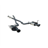 Manta - Jeep Grand Cherokee WK2 5.7L V8 - Twin 3" Cat Back Exhaust System with Black Tips - Hotdog/Muffler