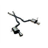 Manta - Jeep Grand Cherokee 2012+ WK2 5.7L - 3" Twin Stainless Cat Back Exhaust System with Chrome Tips - Hotdog/Muffler