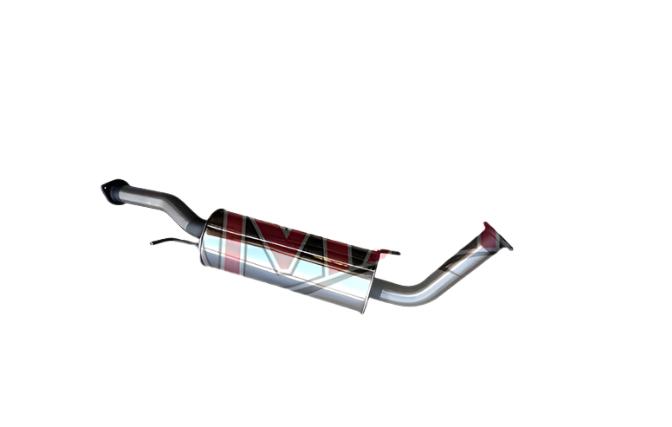 Manta | 2.5″ Engine Pipe Back Exhaust | Nissan Patrol GU 4.2L TD42 Non Turbo Diesel Wagon 1998–1999