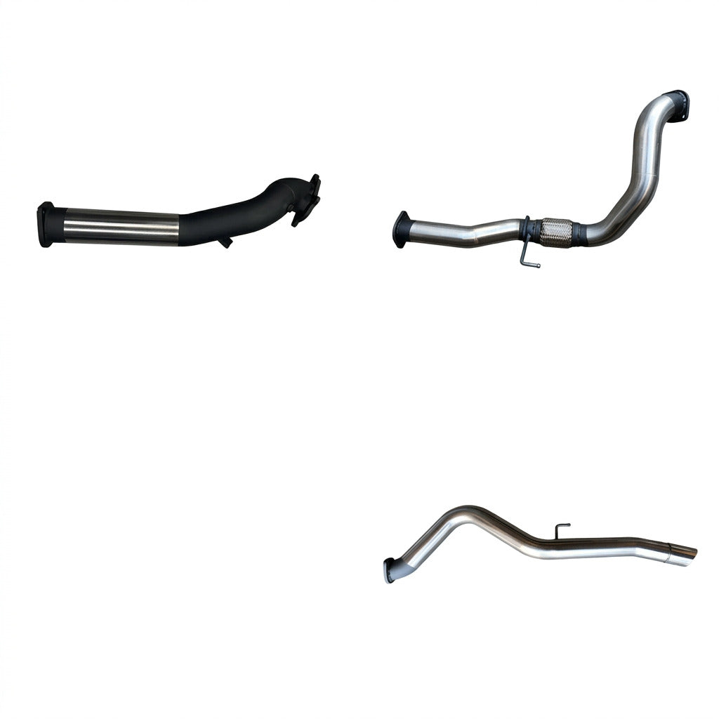 Manta | 3″ Turbo Back Exhaust System with Muffler | Toyota Hilux KZN165R 3.0L TD Ute 1999–2005