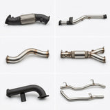 Manta | Dual 3in Turbo Back Exhaust with Hotdog (No Cat) | Toyota Landcruiser VDJ79 V8 Ute 2016–2025