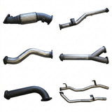 Manta | Dual 3in Turbo Back Exhaust System (No Cat) | Toyota Landcruiser VDJ79 V8 Ute 2016–2025