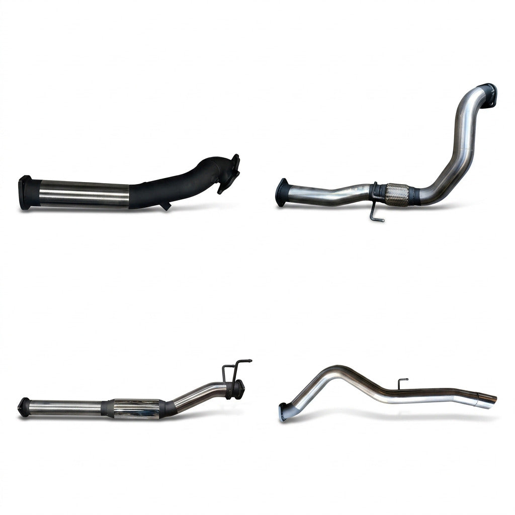 Manta | 3″ Turbo Back Exhaust System with Hotdog | Toyota Hilux KZN165R 3.0L TD Ute 1999–2005