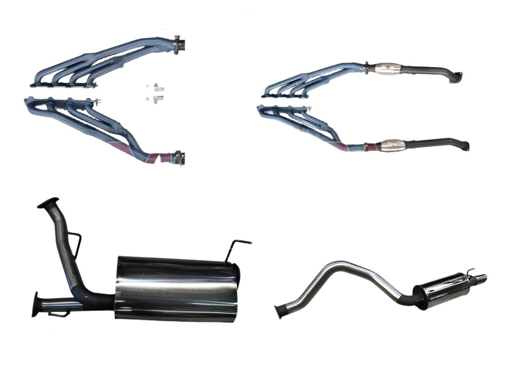 Manta | 3″ Full Exhaust System with Extractors & Cat Back | Toyota Landcruiser UZJ200 4.7L V8 Wagon 2007–2012