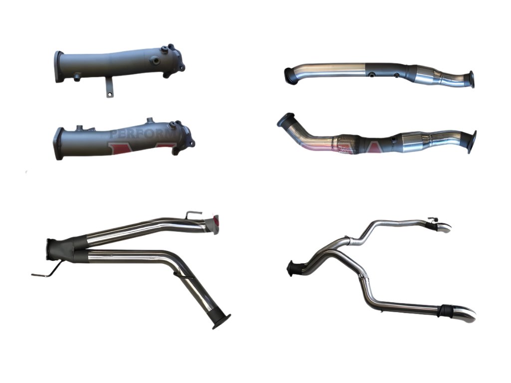 Manta | Dual 3″ Turbo Back with Cats, No Mufflers | Landcruiser VDJ200 V8 Wagon 2015–2021 Exit L&R