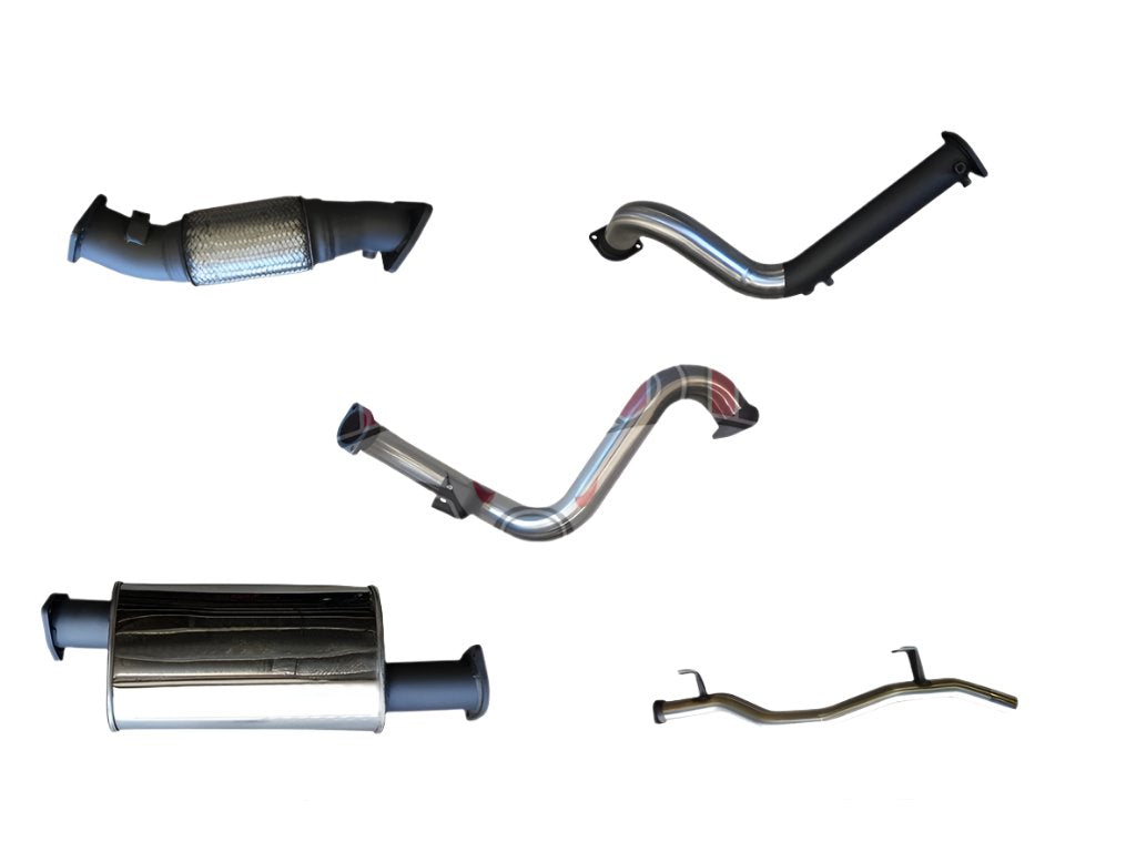 Manta | 3″ Turbo Back with Cat & Muffler | Toyota Landcruiser VDJ78 V8 Troopy 2016–2025