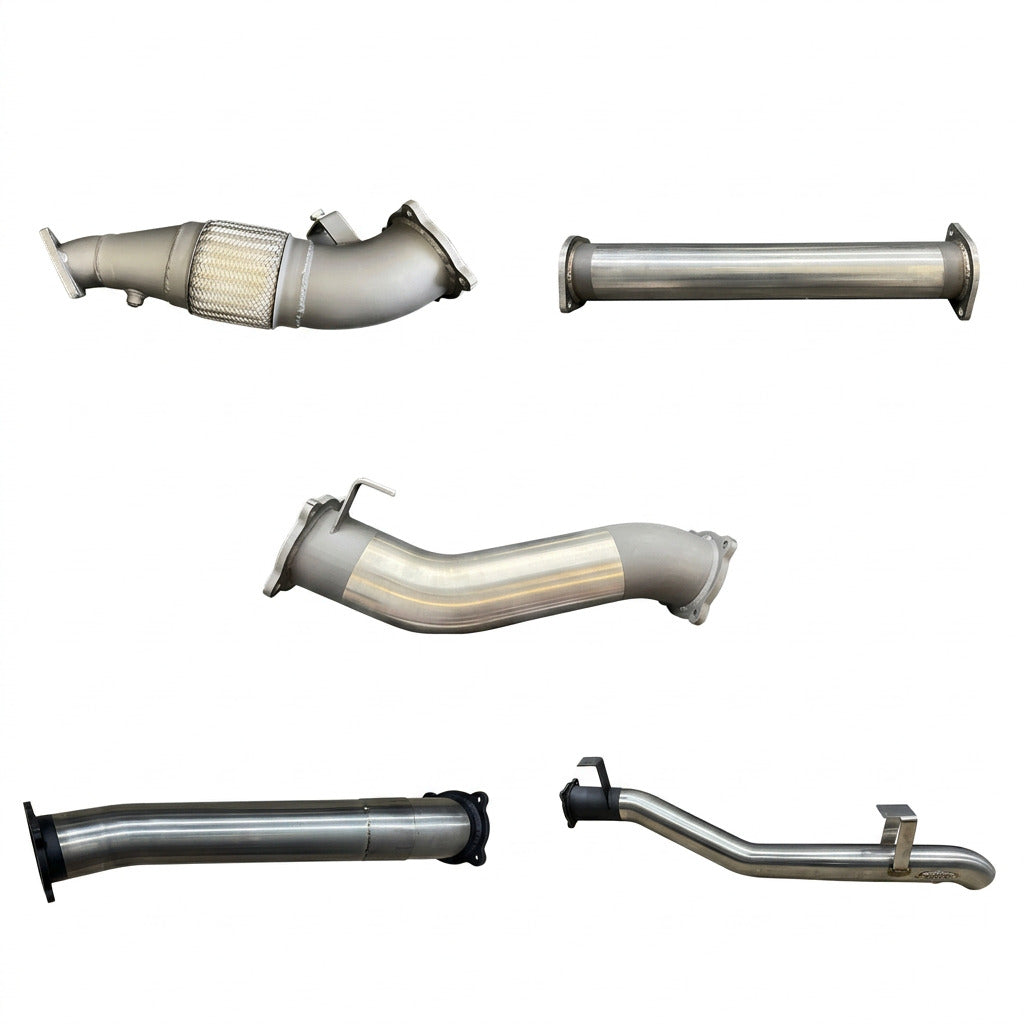 Manta | 4″ Turbo Back Exhaust with Cat | Toyota Landcruiser VDJ79 Dual Cab V8 Ute 2012–2016 (Pre-DPF, Loud)