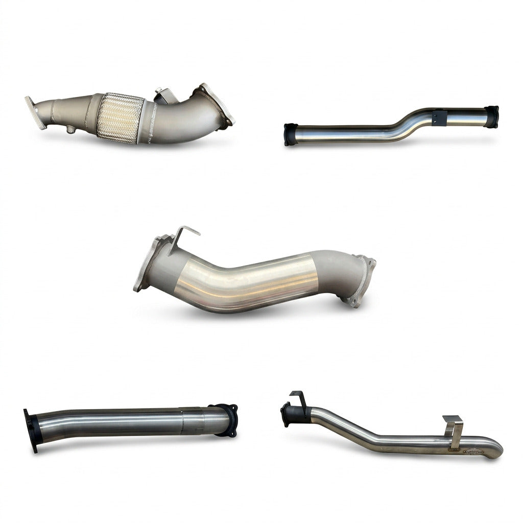 Manta | 4″ Turbo Back Exhaust without Cats | Toyota Landcruiser VDJ79 Dual Cab V8 Ute 2012–2016