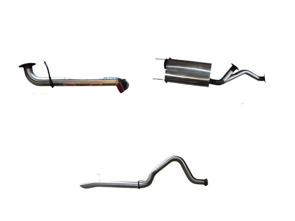Manta | 3″ Cat Back Exhaust with Centre Muffler & Tailpipe | Toyota Landcruiser UZJ100 4.7L V8 & Lexus LX470 1998–2007