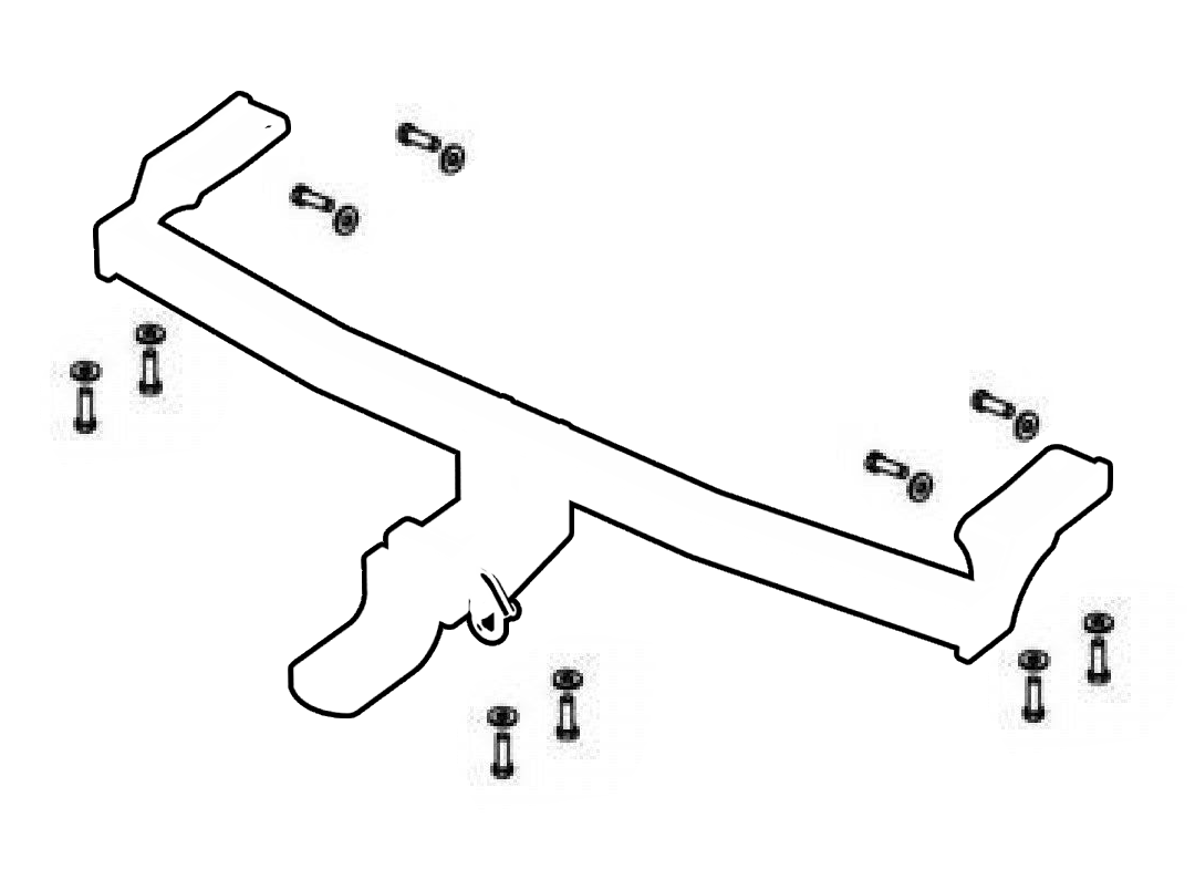 Trailboss - Towbar Suited For Toyota Corolla Sedan (2007 - 2012)