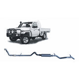 Redback Extreme Duty - Toyota Landcruiser 79 Series (1999 - 2007) 4.2L 1HZ Performance Exhaust
