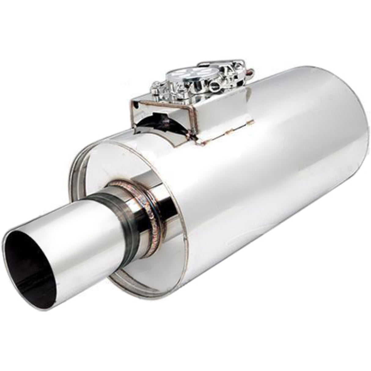 XFORCE - 3.5" Inch Inlet & 3.5" Inch Outlet Round Varex Muffler