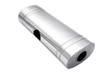 XForce | East West Muffler | 2.25" Inlet to Twin 2" Outlet | 304 Stainless Steel | Universal Fit | VX9E-242252