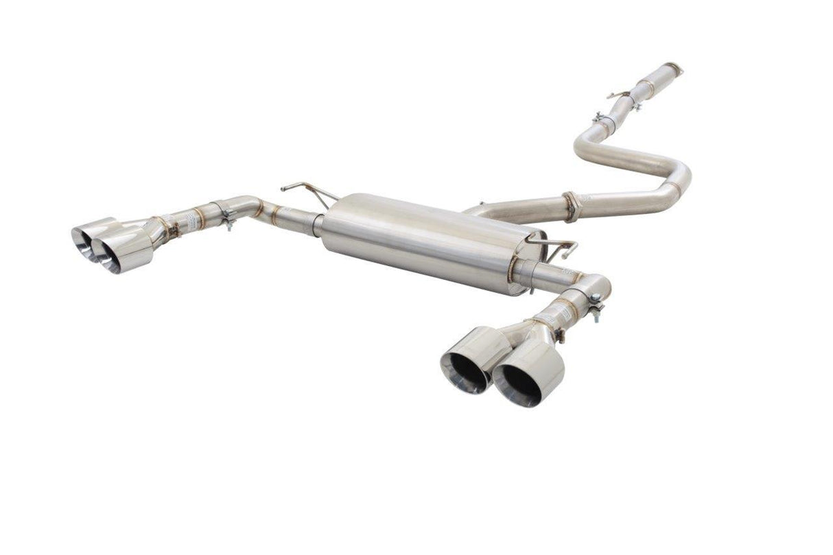 XForce - KIA CERATO GT SEDAN (2022-ON) Stainless Steel 3″ Cat Back System, Varex Rear Muffler With Tips