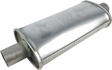 Redback - 2" Universal Muffler Centre/Centre 14"x5"x3" Oval Aluminised Steel