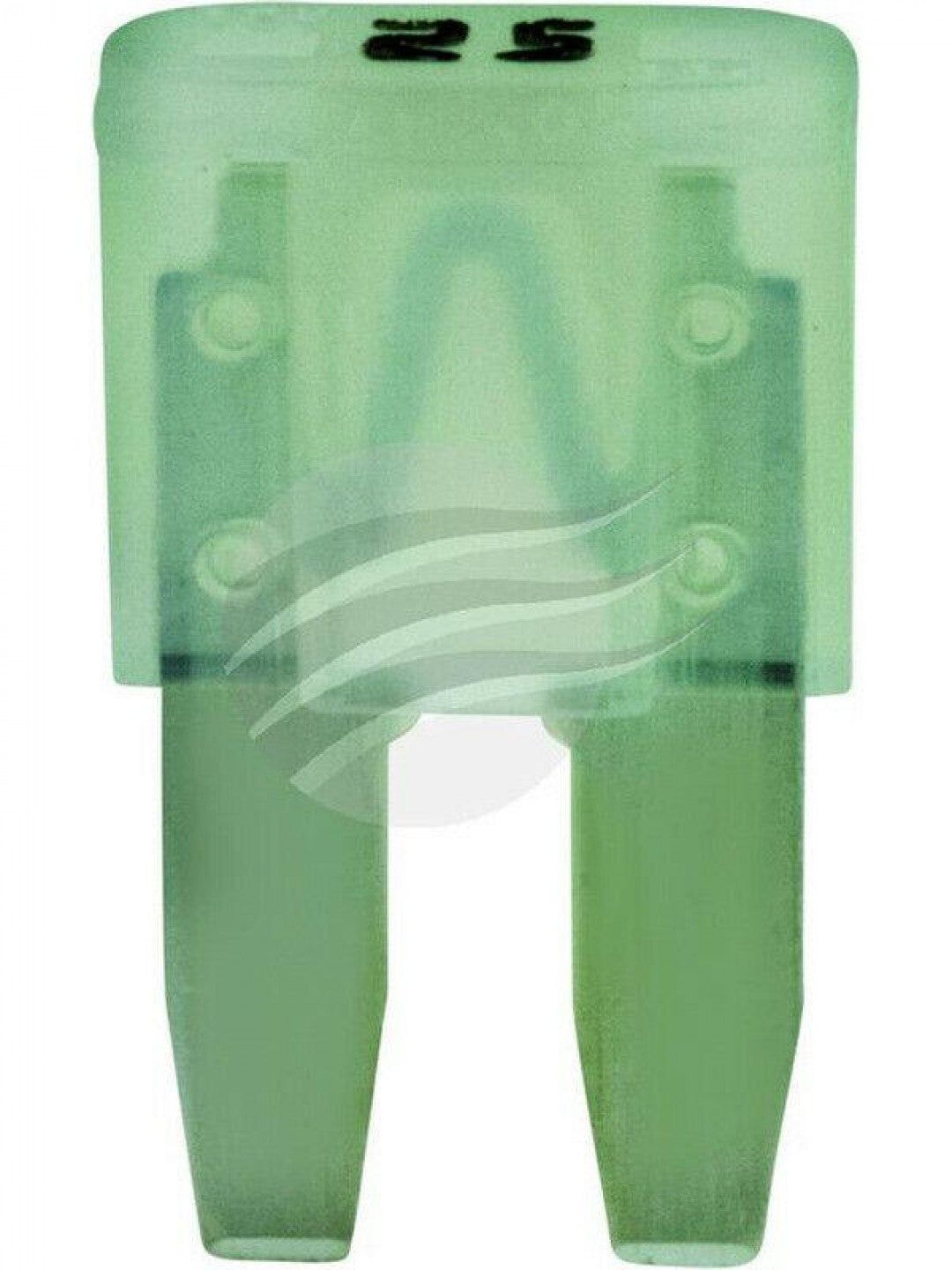 Jaylec - Pack Of 5 Micro 2 Blade Fuse 25 Amps Clear
