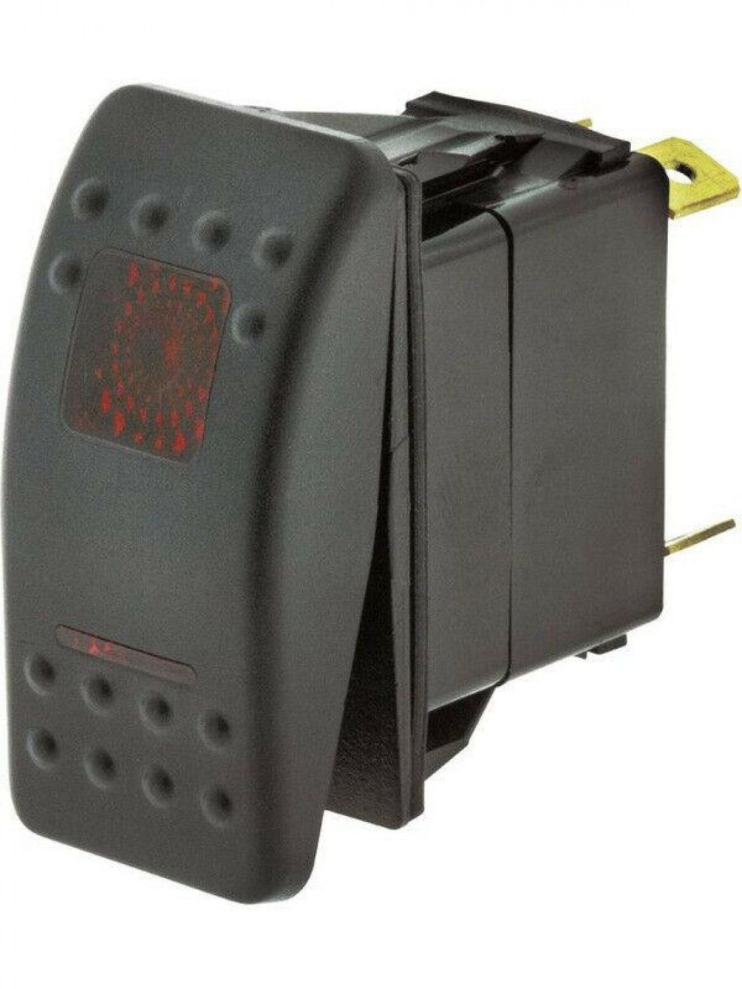Jaylec - Switch Rocker Off/Mon On 12/24 Volts 20 Amps @ 12 Volts 10 Amps @24 Volts Red LED