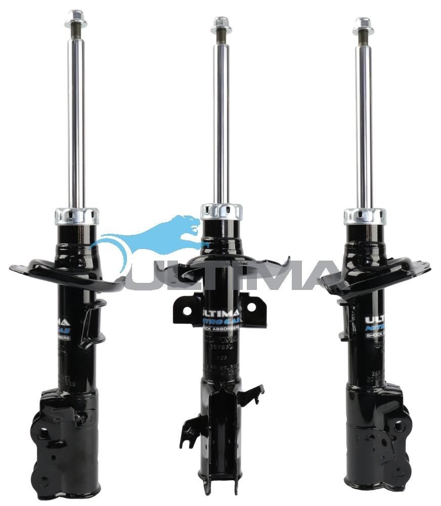 Ultima | Front Left Hand Side Shock Absorber (Strut) | Mazda 2 DY 02-07 / Ford Fiesta WP WQ 04-08 | 65261L