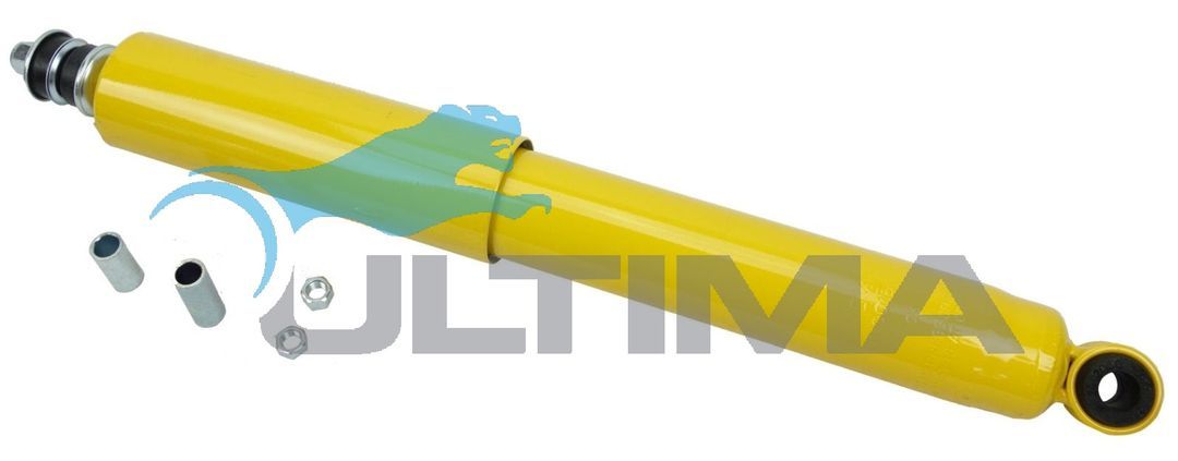 Ultima | Front Heavy Duty Gas Shock Absorber (Single) | Toyota Hilux 4WD Leaf Spring Up to 30mm Raised | 400014