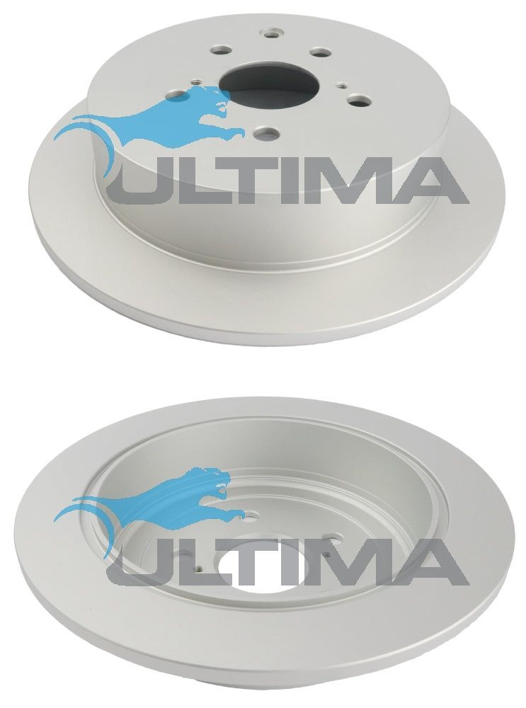 Ultima - Rear Disc Rotors To Suit Toyota Kluger GSU50R, GSU55R & Lexus RX 10R, 15R, 16R (AAP2733)